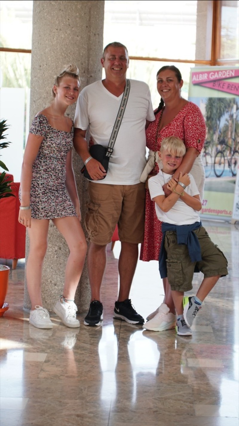 Other image for Holiday-loving family enjoy taste of small screen stardom